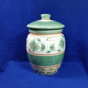 Vintage Pfaltzgraff French Quarter Medium Canister With Lid Pre-Owned No Box